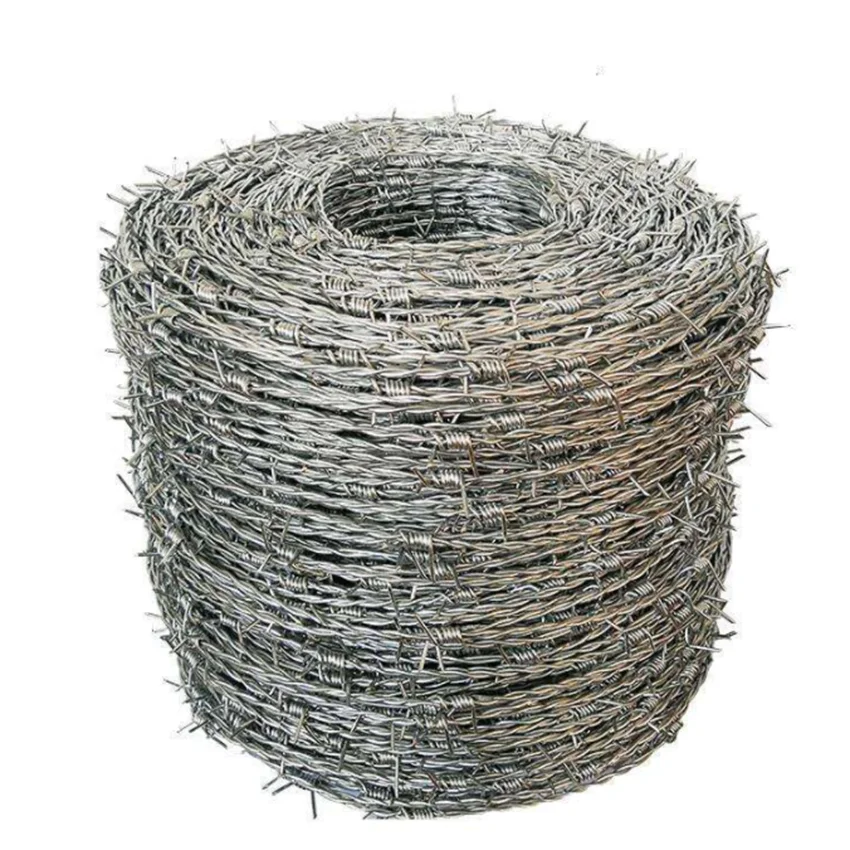 Farm Security Barbed Wire Prison Fencing Wire Galvanized Barbed Wire