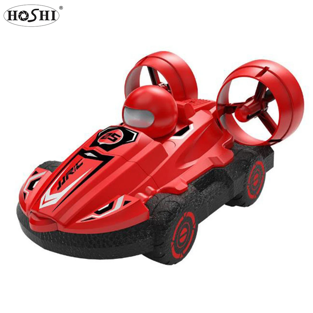 HOSHI C1 2.4G Water & Land 2 IN 1 Amphibious Drift Car Remote Control Hovercraft High Speed Boat RC Stunt Car