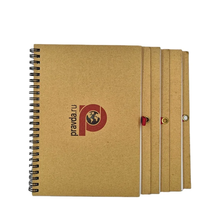 Free sample books printing binding organizer Catalogue diary travel planner custom wire Spiral Notebook Fitness journal printing