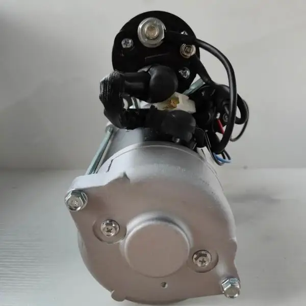 24V 7.5KW 12T STARTER MOTOR WITH SAFETY RELAY FOR KOMATSU WheelLoader 0230003152 6008134560