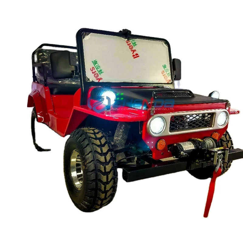 Mini jeep cart electric vehicle sightseeing bus Fashionable golf buggy Jeep car