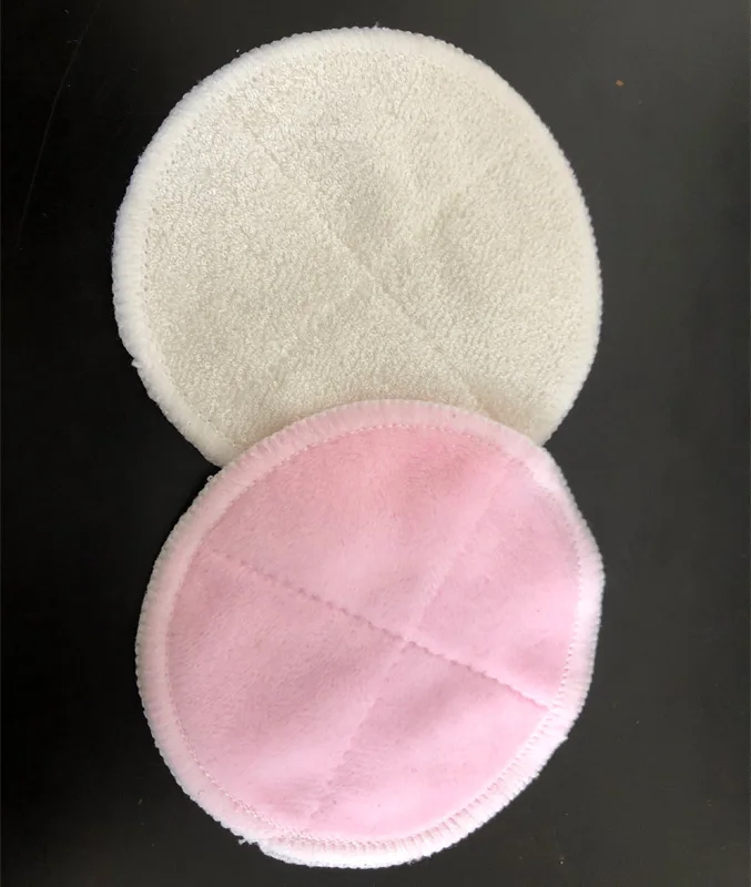 
Huiling Reusable Makeup Remover Pads bamboo cotton washable makeup pads 