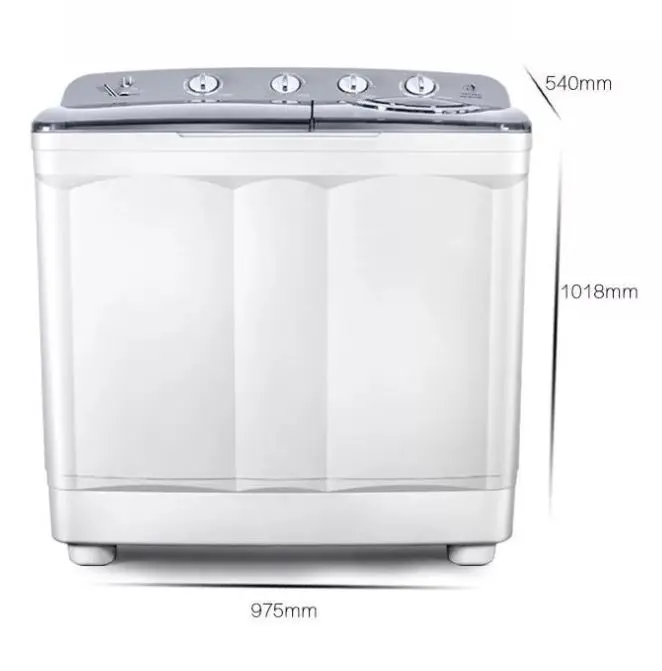 Household large capacity 5kg-40kg washing machine stainless drum variable frequency semi automatic twin tube washing machine
