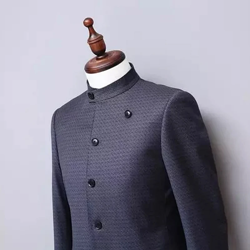 Classic Custom 2022 Mandarin Collar Suit Suit Men