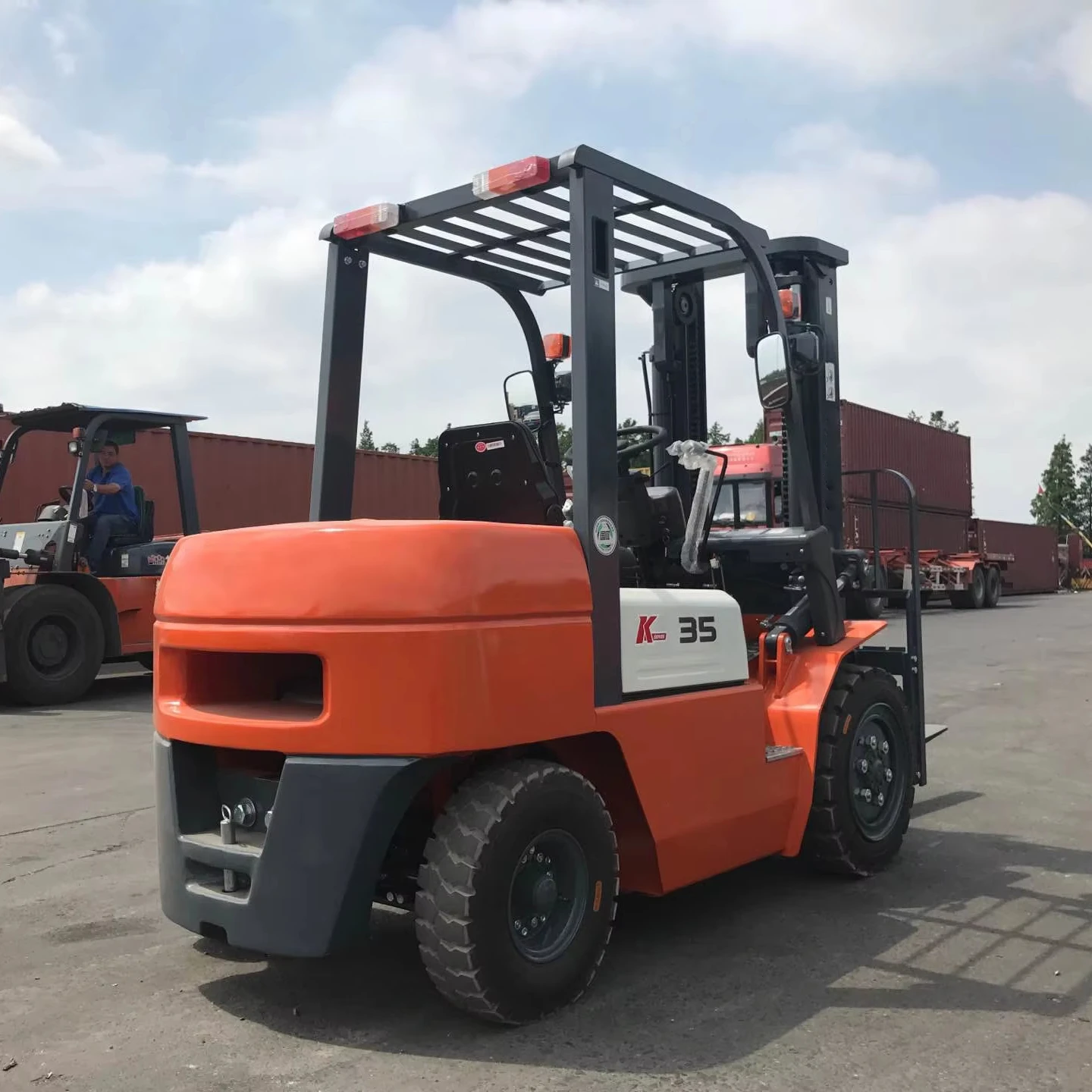 Factory Price Brand New 3.5 Ton HELI Forklift Diesel Forklift K2 Series Mini Forklift High Quality CPCD35-Q19K  in stock