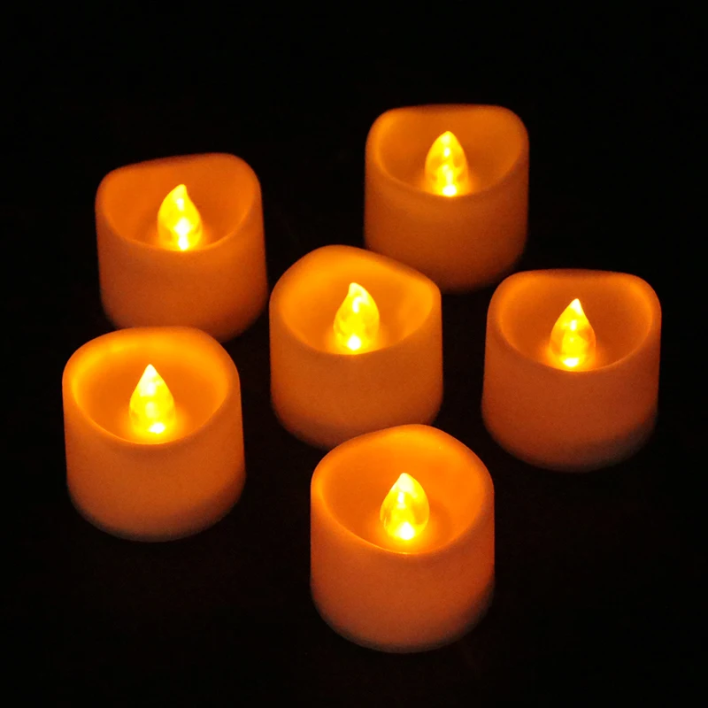 Moving Wick Dancing Flame Flickering Led Candle Real Wax Moving Flame Pillar Candle With Timer Remote Control