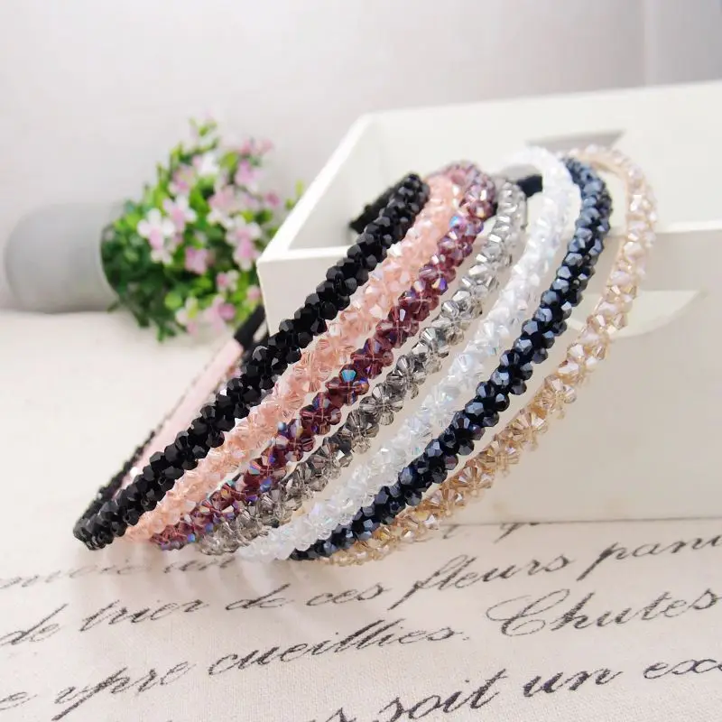 Stylish Crystal Rhinestone Hair Band  Headbands For Women Luxury