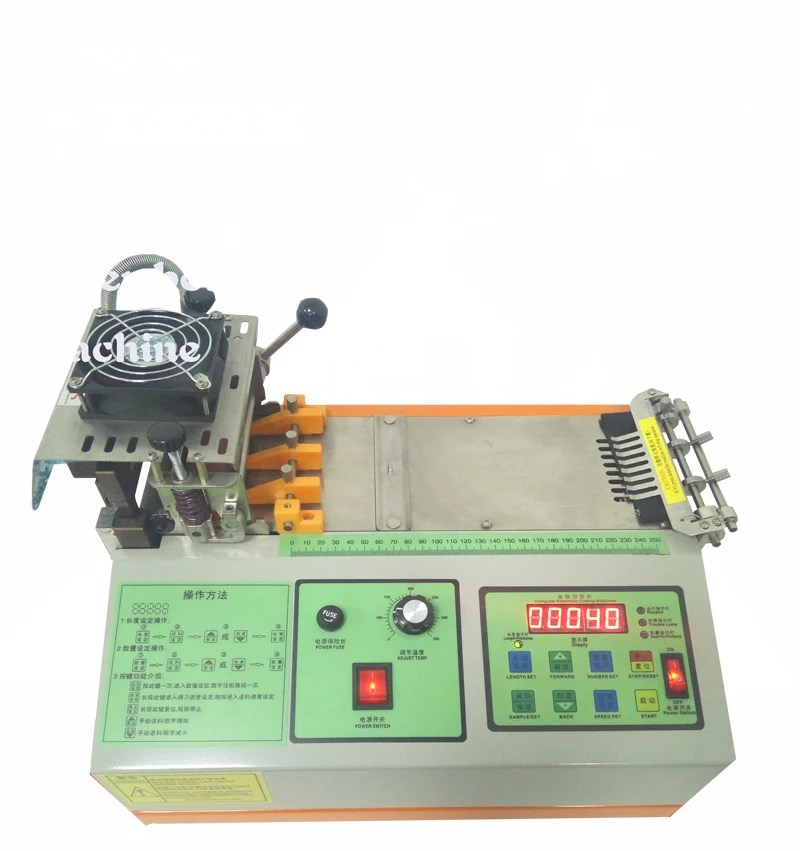 Automatic hot blade nylon ribbon ribbon cutting machine RN-QDJ Multi-angle tape cutting equipment