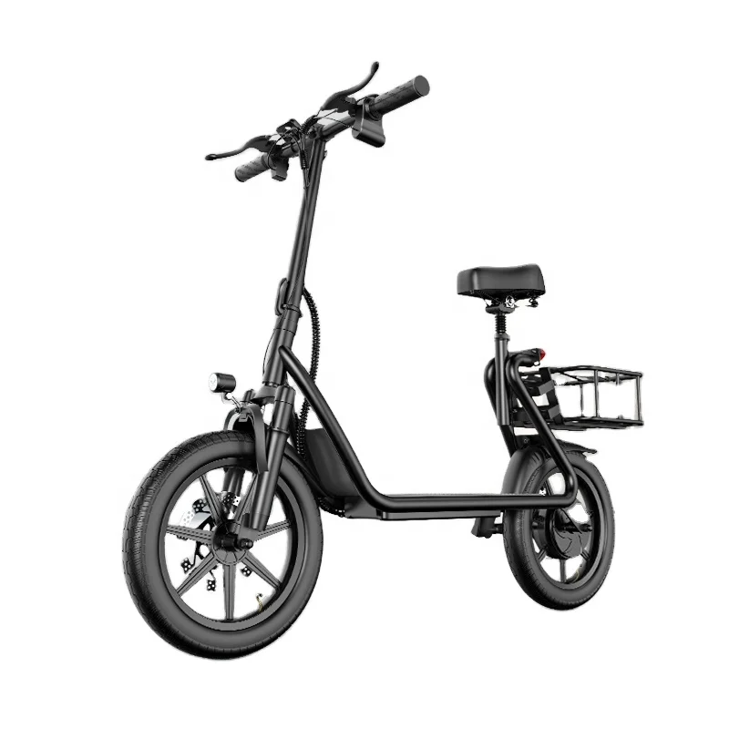 EU Warehouse Ready Stock AOVOPRO Electric Bike e scooter  450w 20inch Fat Tire E-bike  Electric Bicycle  Adult electric bike