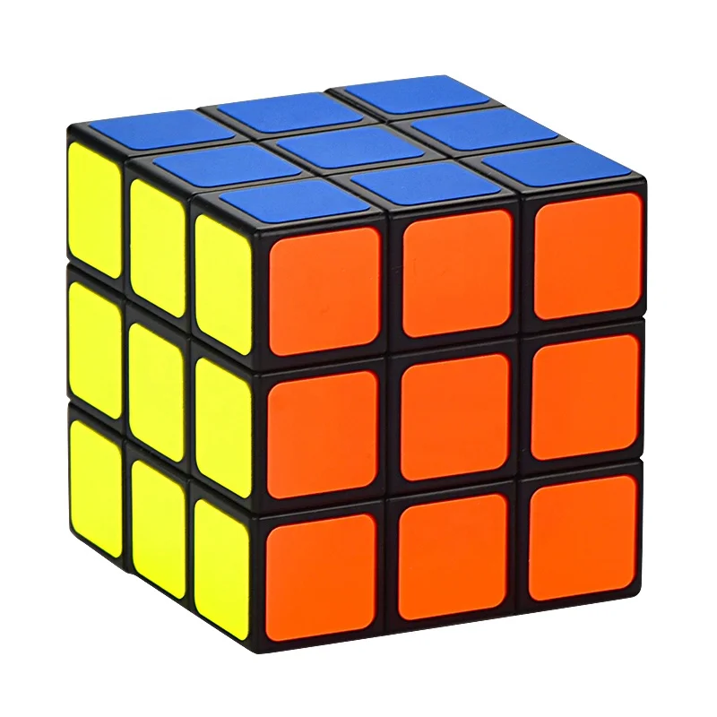 3D волшебный куб 3x3x3 с черным дном