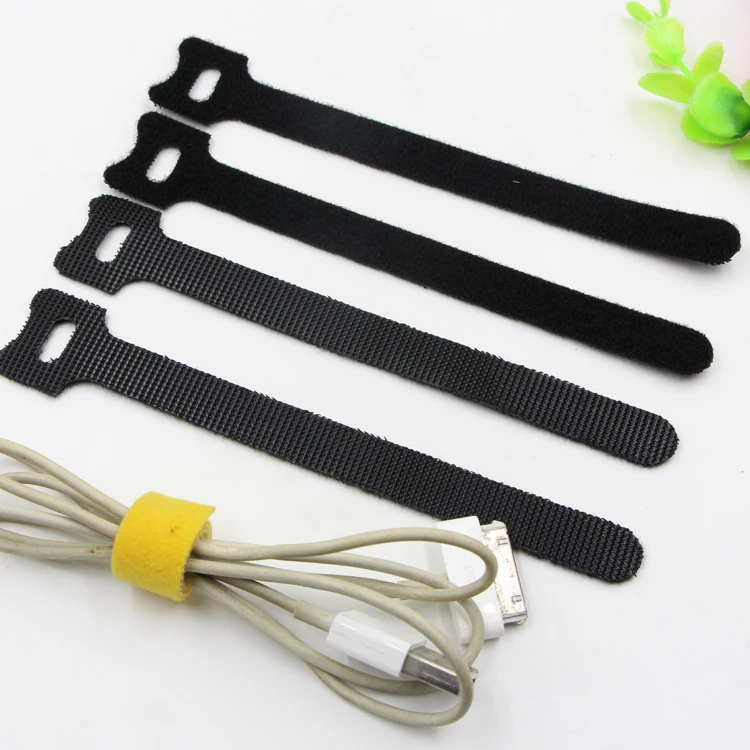 Custom logo printed adjustable loop fishing rod holder and hook fishing rod strap hook and loop