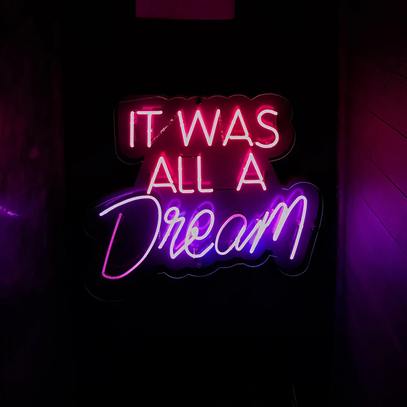 Light up your home with decorative charm: customise your own neon LED sign