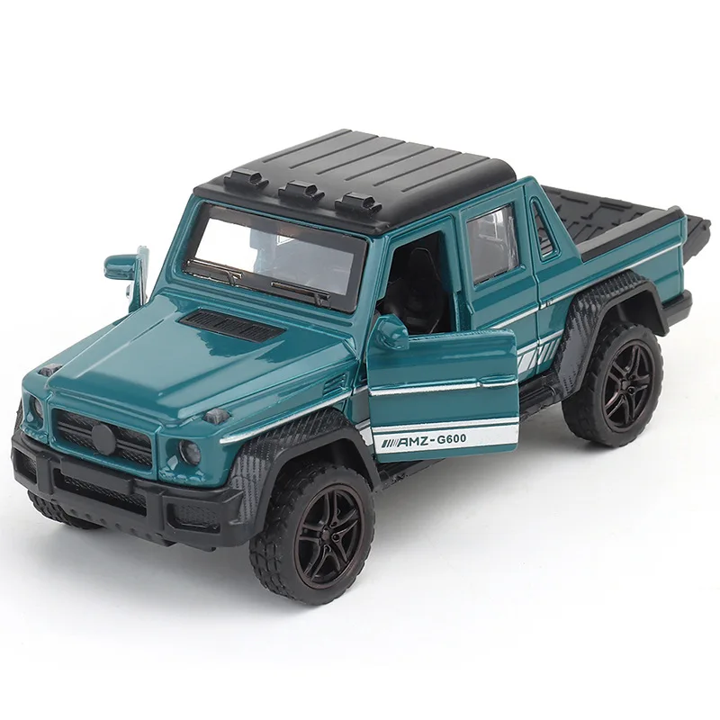 Small Moq 1:36 Diecast Toy Vehicles Back Model Car Pull Wholesale Door Open