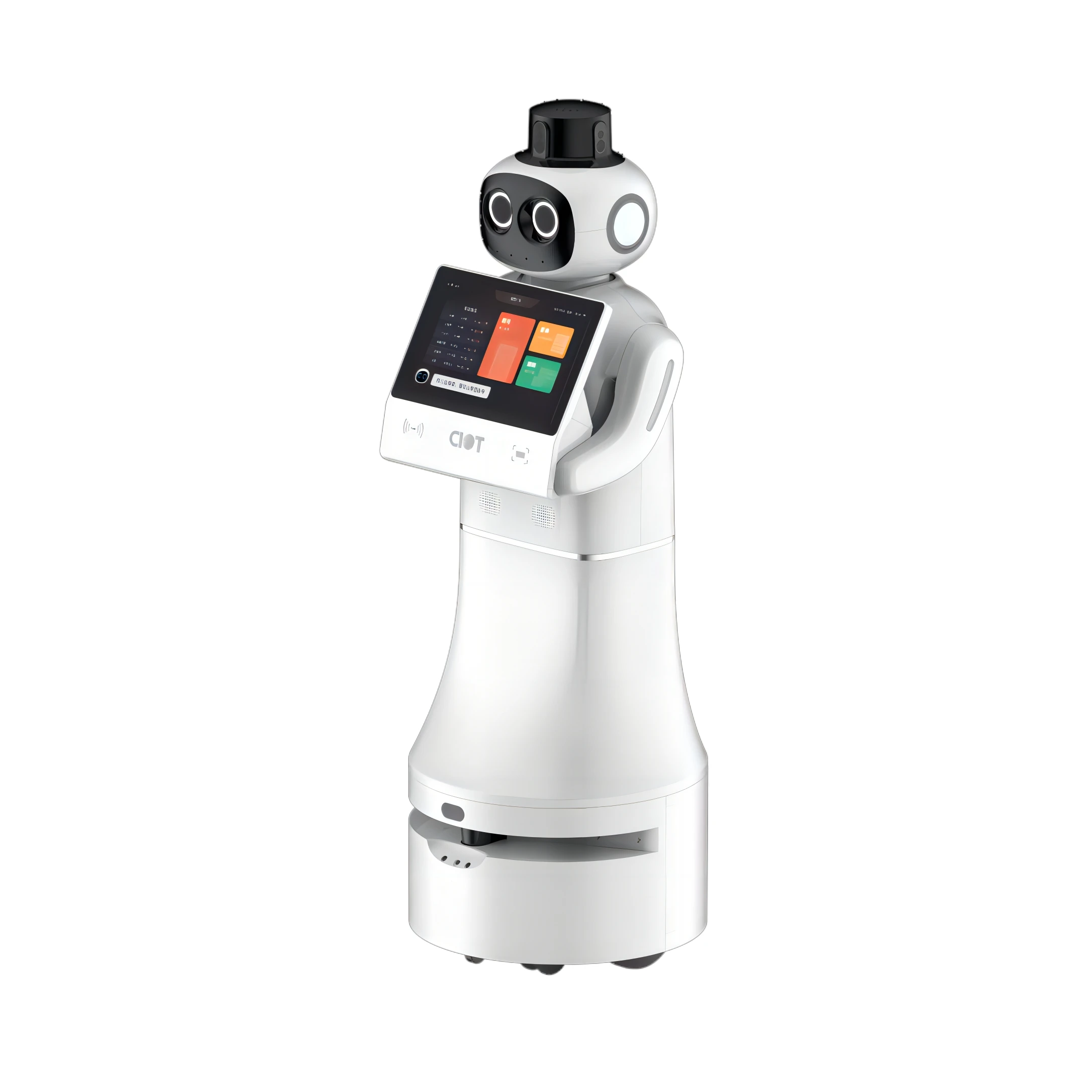 Intelligent Face Recognition Guide Guest Robot Business Best Store Reception Autonomous Mobile Robot