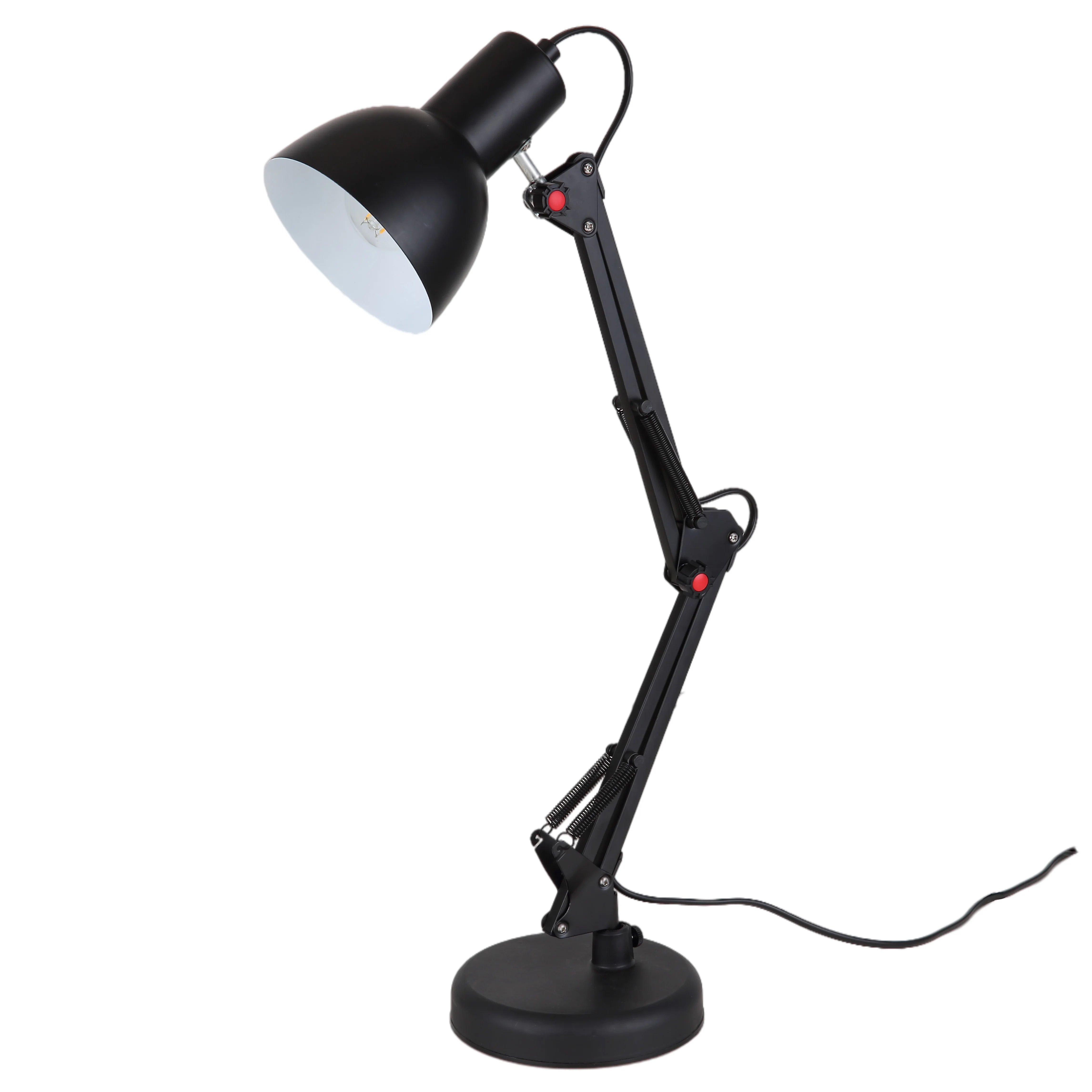 
360 degree led desktop lamp photo light studio with E27 bulk clamp mount lamp for home office table light 