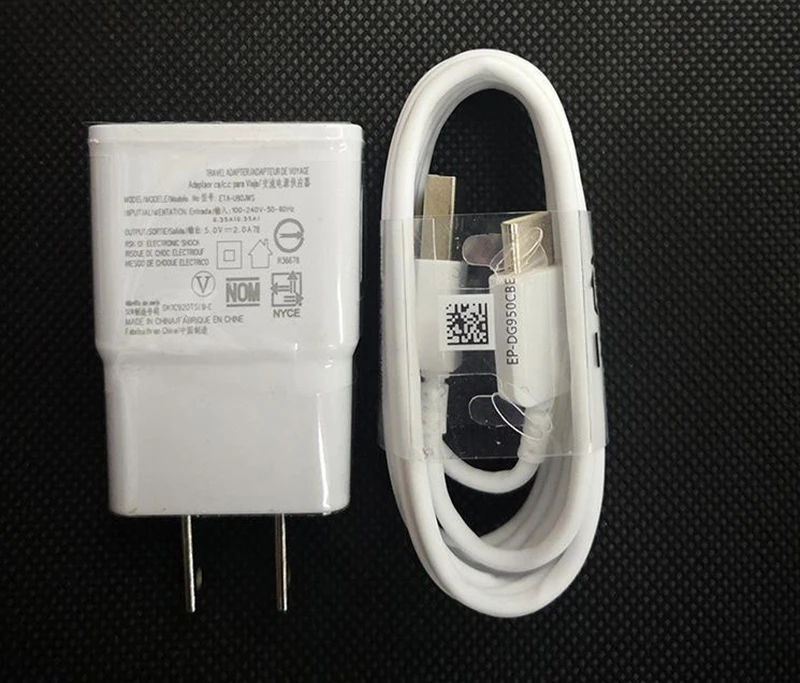 Высококачественное зарядное устройство 2 в 1 с USB-кабелем типа C и