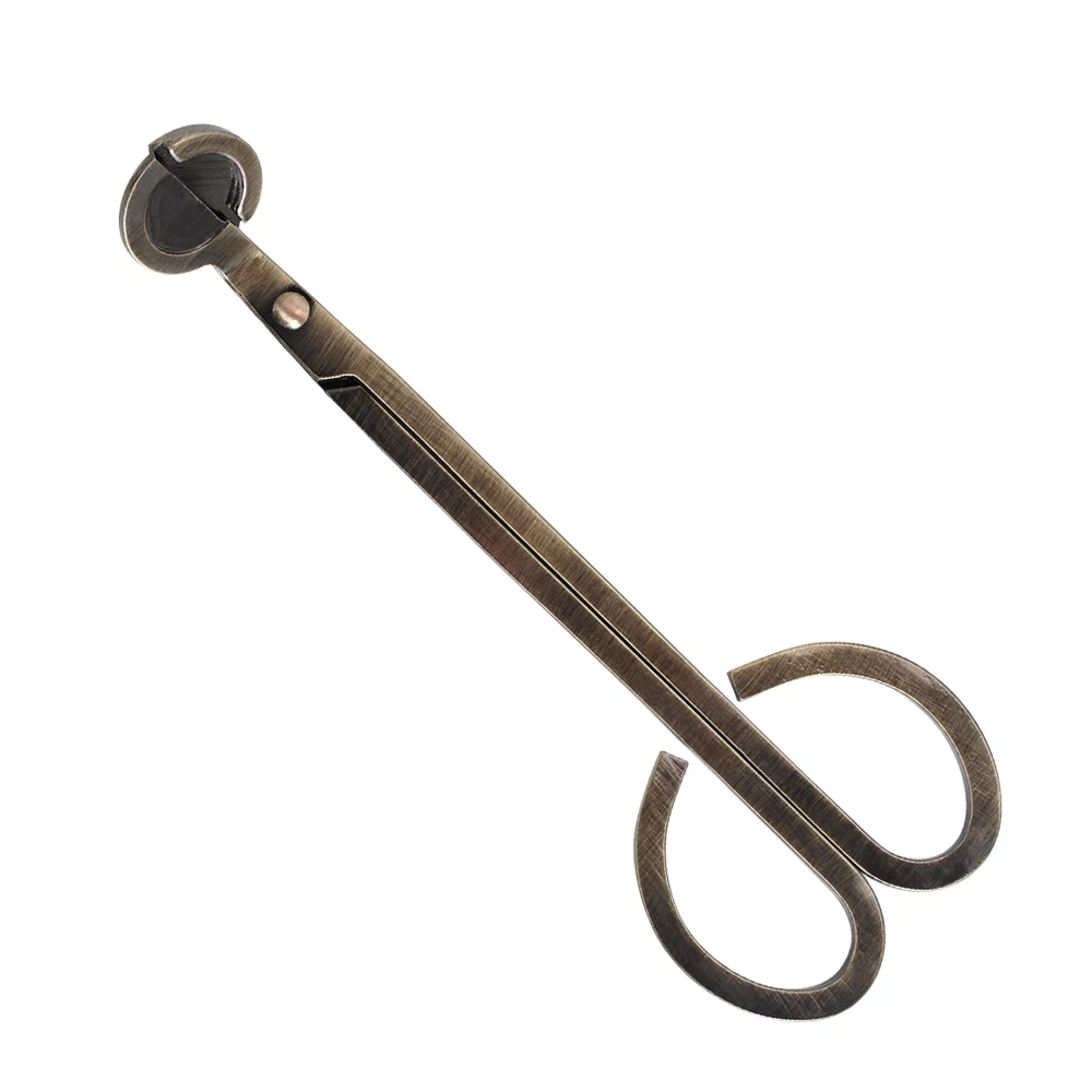Wick trimmer candle scissor Candle tools(bronze)
