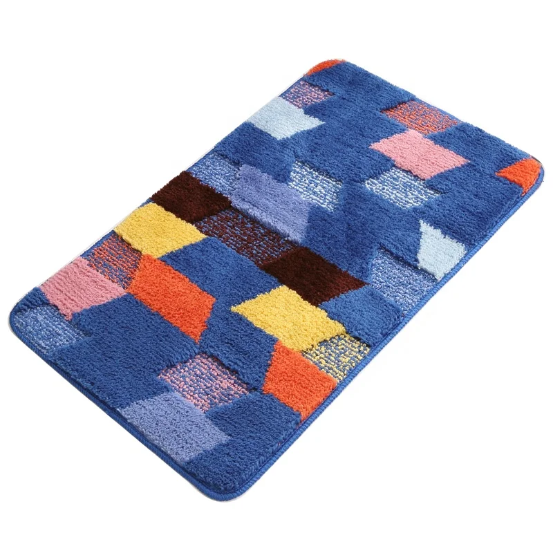 Bathroom Quick Dry Door Mat Soft Shaggy Absorbent Rug Microfiber Bath Mat