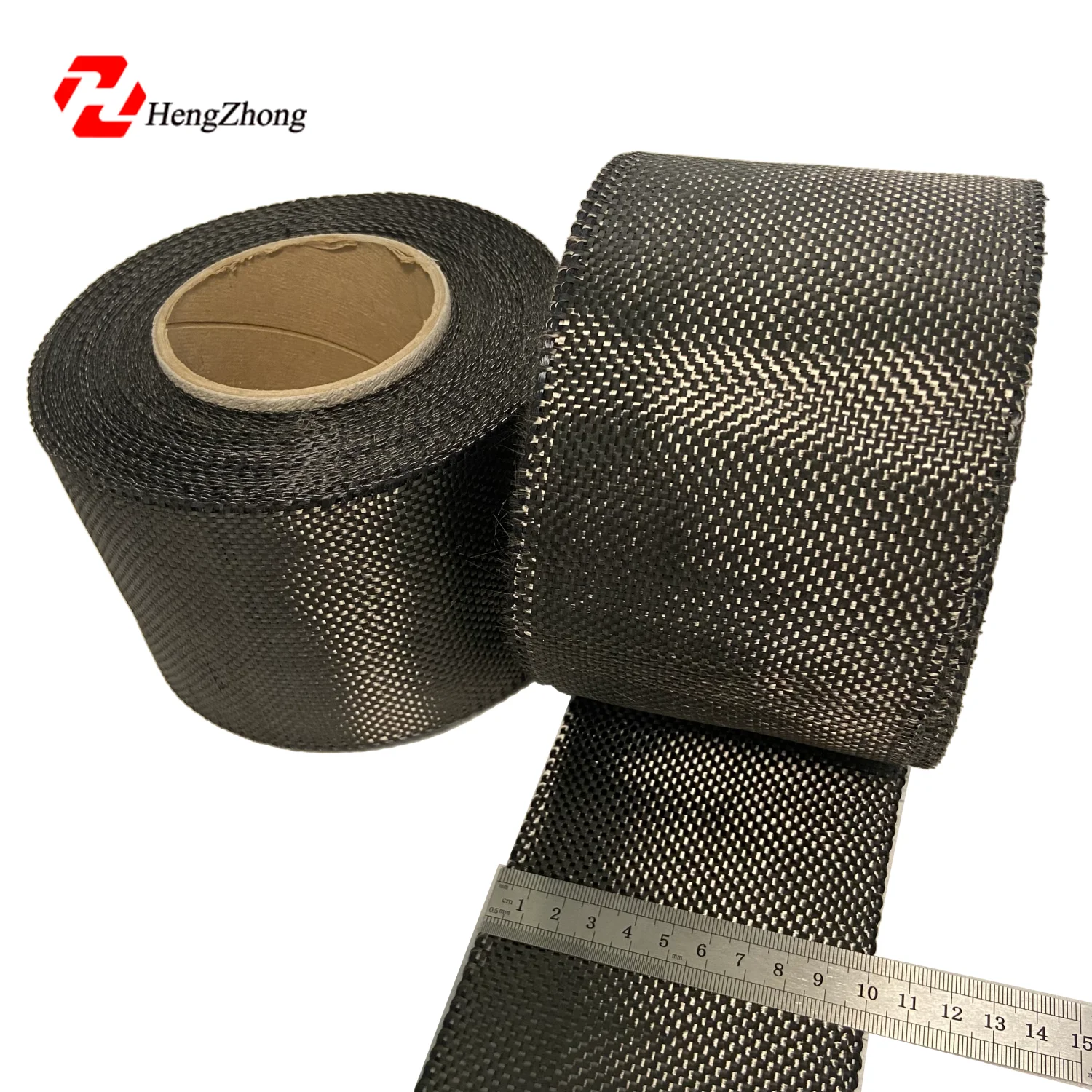High Modulus Superior Rigidity 3K 6K 12K Carbon Fibre Fabric Roll Woven Tape for Sale