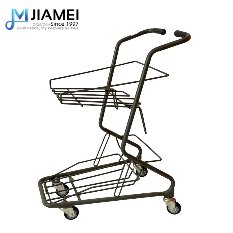 JIAMEI 3 яруса корзина для покупок на