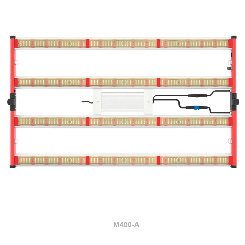 AGLEX M400 LED Grow Light 301B 400W Full Spectrum Lamp with Daisy Chained RJ Port for Indoor Plants