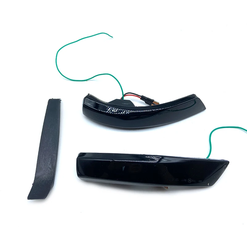 autodragons Dynamic Turn Signal LED Side Wing Mirror Indicator Blinker Sequential Light Smoked Lens For MONDEO 2007-2012