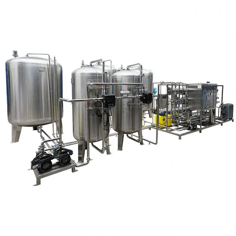 medical cleaning water uv water purification systems EDI ultrapure water equipment