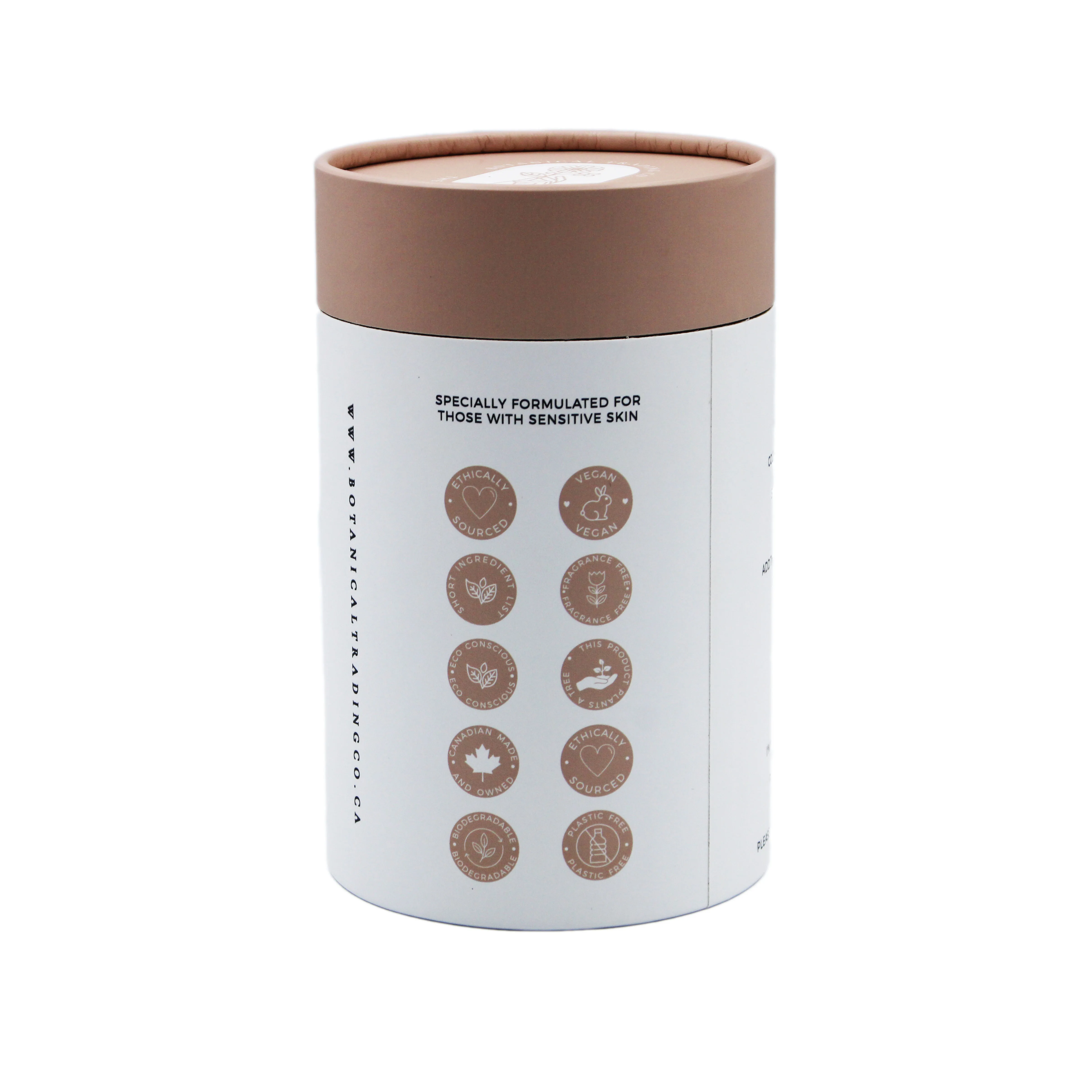 Круглая картонная коробка для пищевых продуктов с прозрачной крышкой, размер под заказ