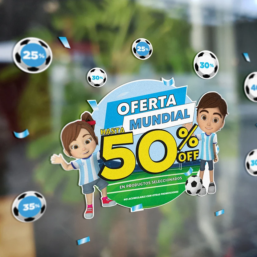 Наклейка для украшения магазина на заказ съемная статическая пищеблочная пленка стеклянной двери окна виниловые наклейки продажи