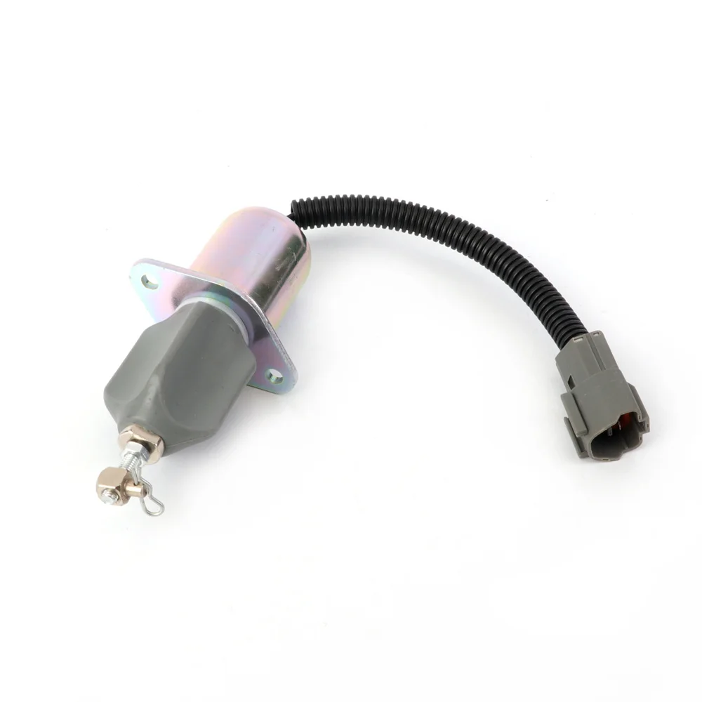 XIANGRUI Factory New 24V Fuel Shut Off Solenoid Valve Stop Solenoid Valve fit for Yanmar 1751ES-24A3UC12B1S XR-3041