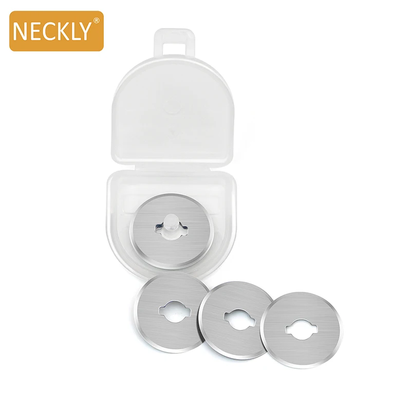 18*5*0.3mm smooth roller cutter blade knife cutting paper stationery round blade cut cloth rotary cutter blade