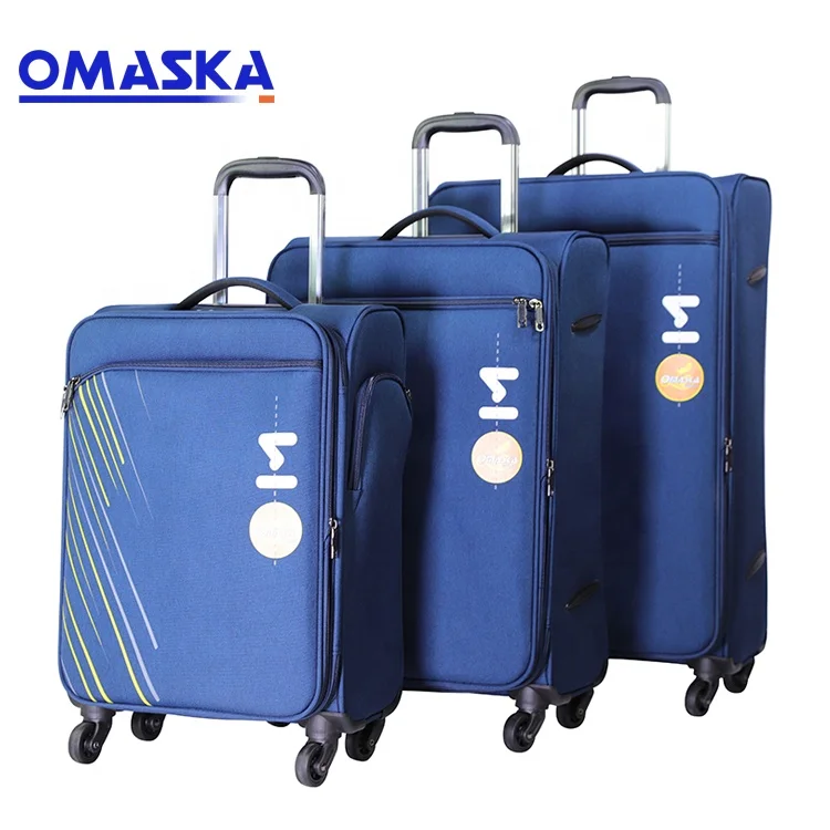 Завод на заказ Высокое качество печати 3 шт. 20 24 28 Нейлон Carry-on мягкий бизнес тележка путешествия багаж