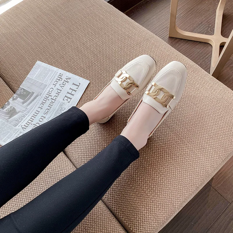 205 high quality low price 2023 women loafers ladies flat shoes