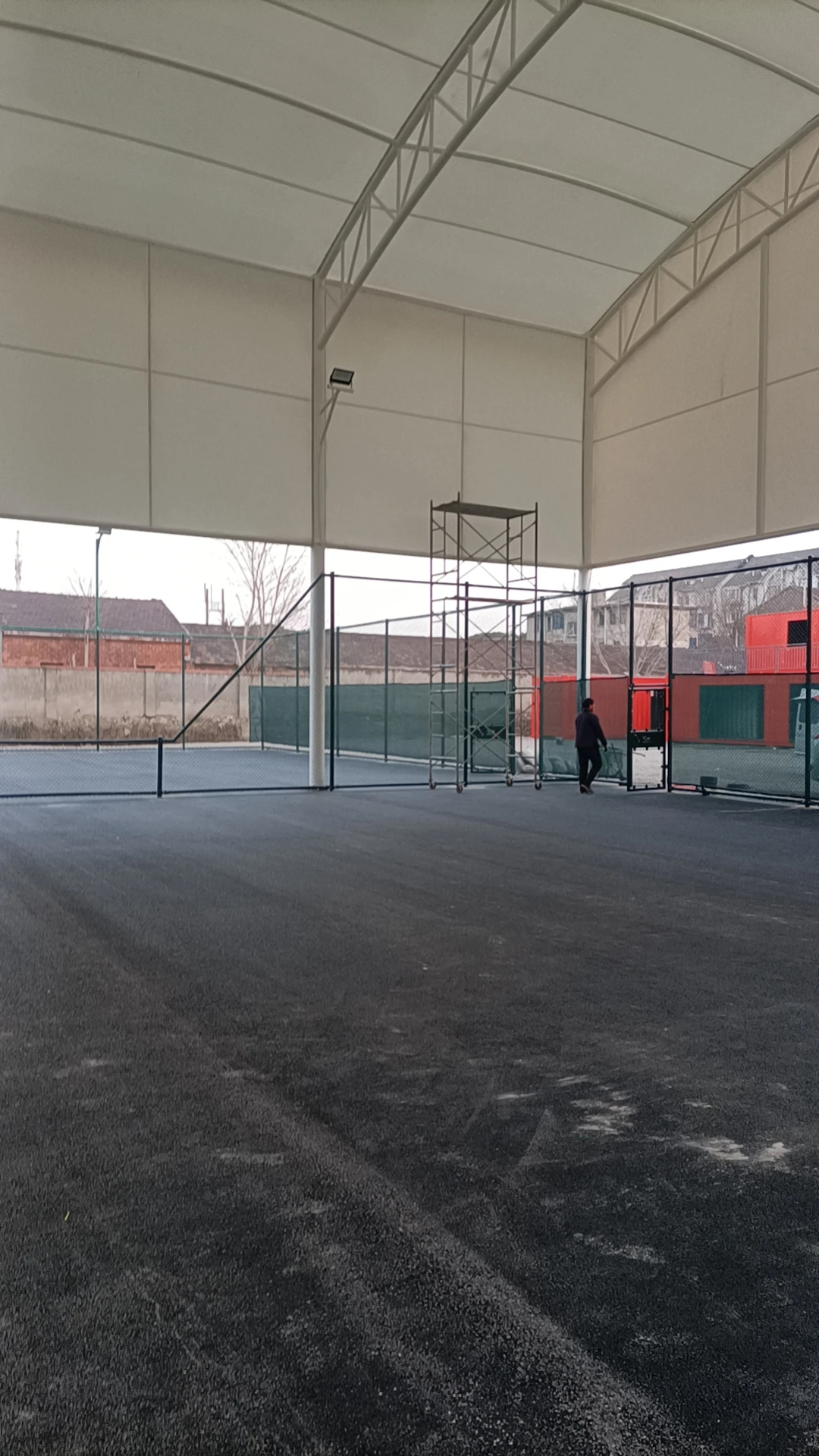 HDPE Green windbreak nets plastic nets green tennis net Tennis court windproof rate of 60% SUPPORT ODM/OEM