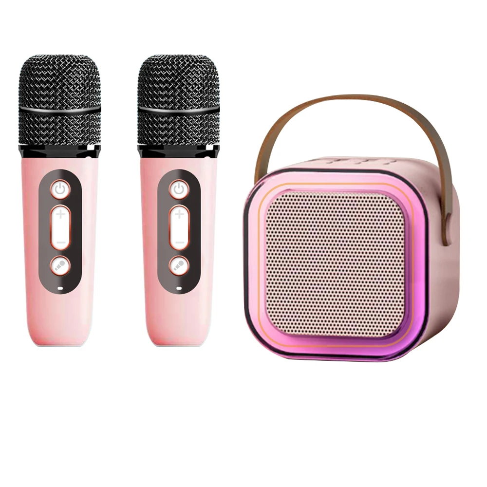 Portable Wireless Mini Speaker Singing Home Microphone Sound Equipment Amplifiers Gaming Karaoke Bluetooth Speakers Bluetooth