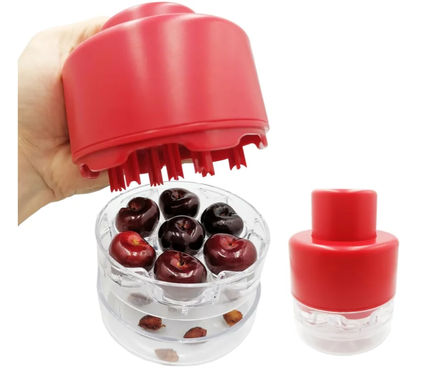 Manufacturer supplies7-hole press cherry  pitters cherry and red date pitters  multi-grain separator fruit seed remover tool