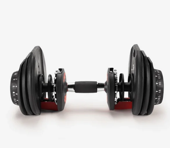 OEM Gym Fitness Accessories Exercise Machine Weight Lifting 24kg/40kg Adjustable Weight Dumbbell Sets