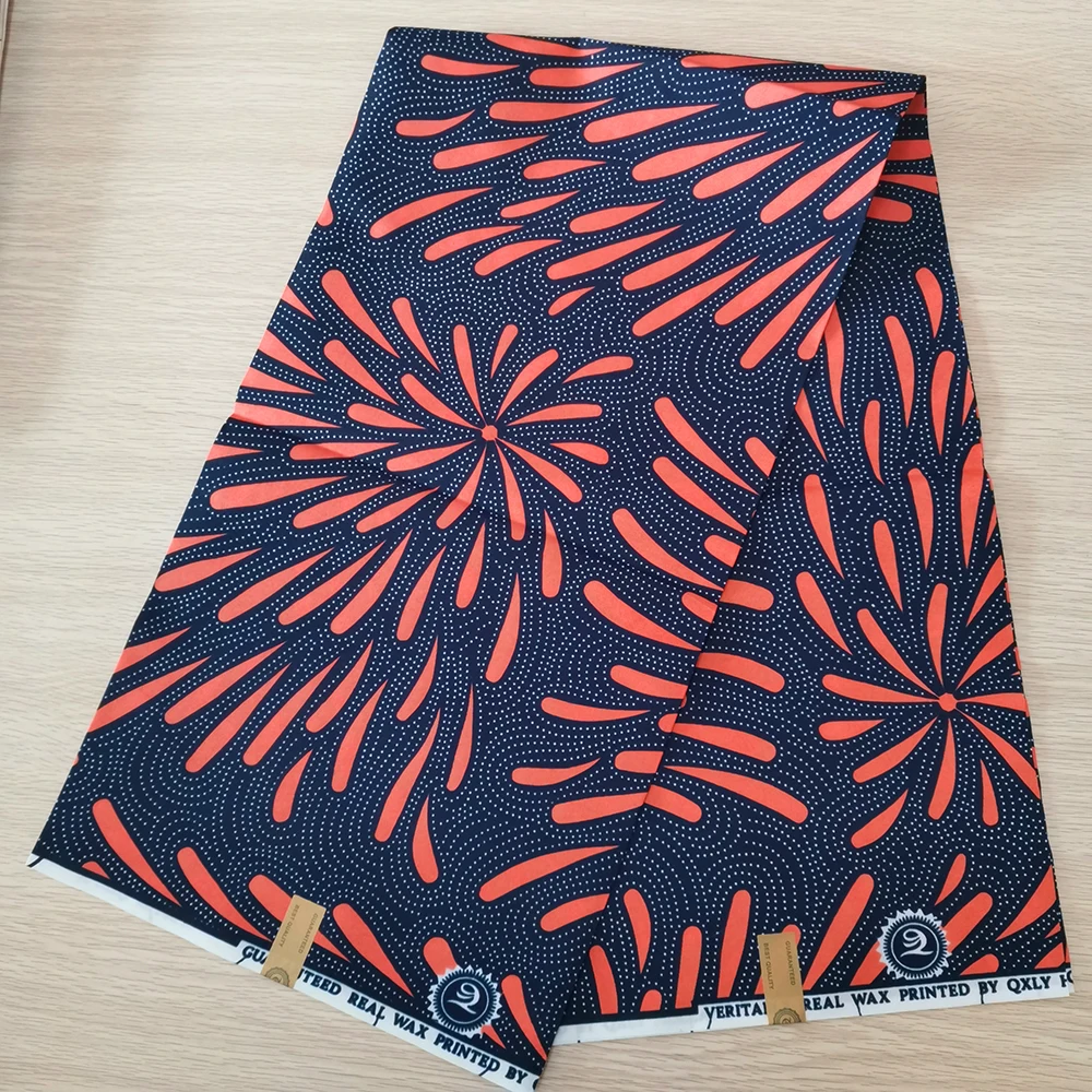100% Polyester wax print fabric