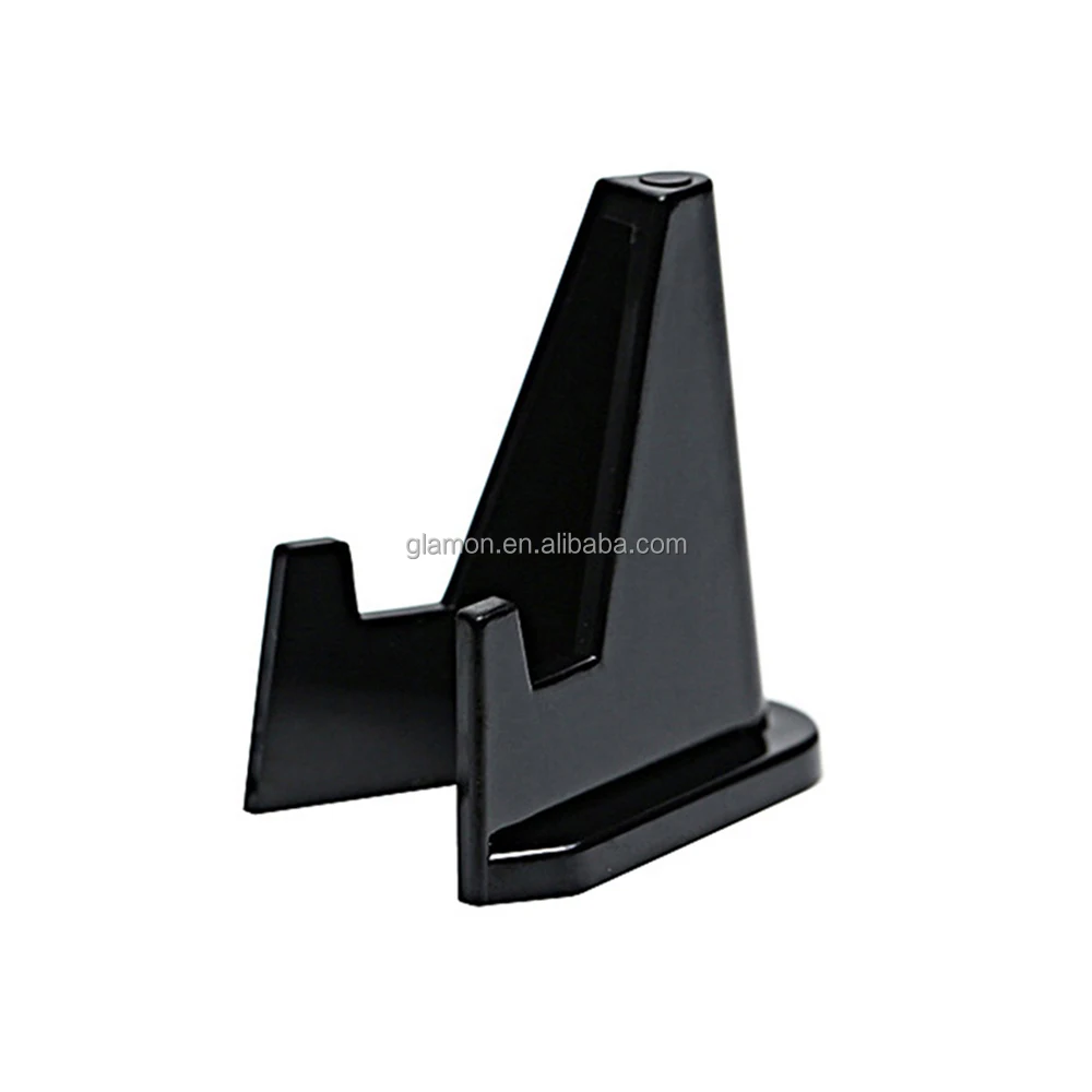Challenge coin medal clear plastic small easel stands rack acrylic mini coin display stand holder