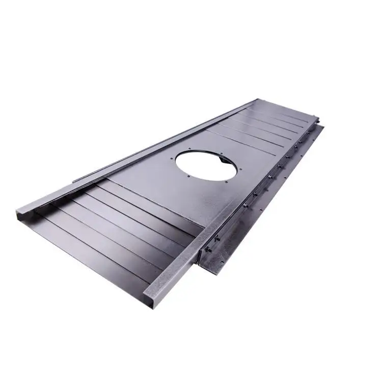 Finely Processed Telescopic Bellows Cover Lift Finned Bellow For Cnc Machine