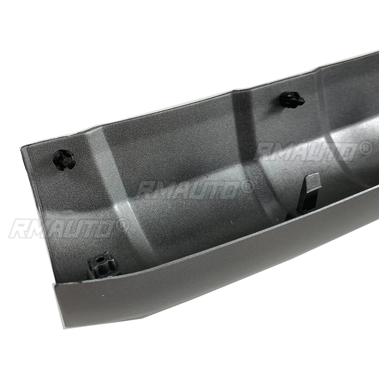 Car Front Bumper Lower Panel For V97 V93 Mitsubishi Pajero Montero 2015-2020 Trim Cover with 4 Buckles Black Sliver