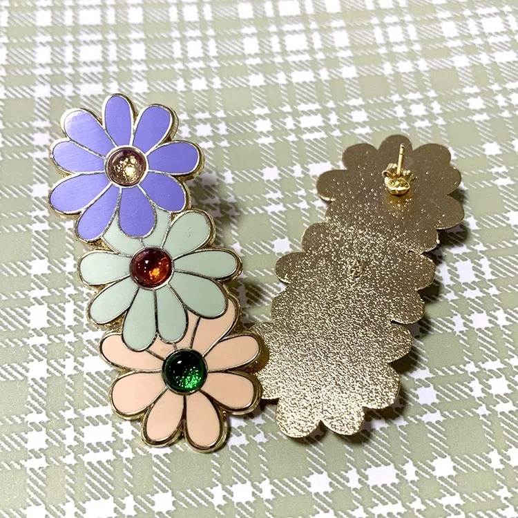 Wholesale Custom Metal Badge Make Your Own  Lapel Pin Kunshan Golden Coast Hat Hard Enamel Pins