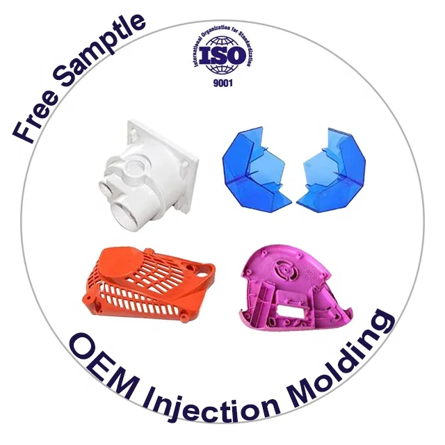 Silicone Material Plastic Injection Molding Parts Injection Mould Housing Product