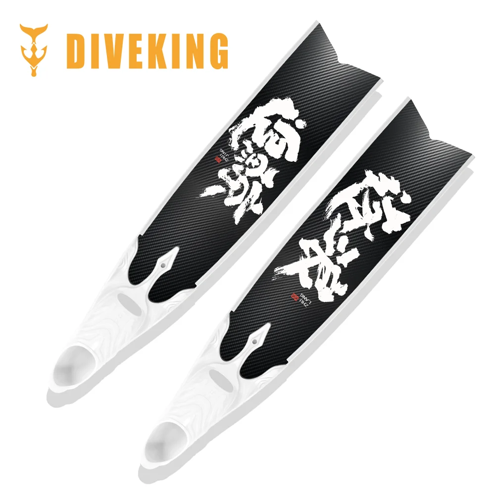 
DIVEKING Professional Adult Free Diving Carbon Fiber Ultra Long Diving Fins Lightweight Deep Diving Fins 