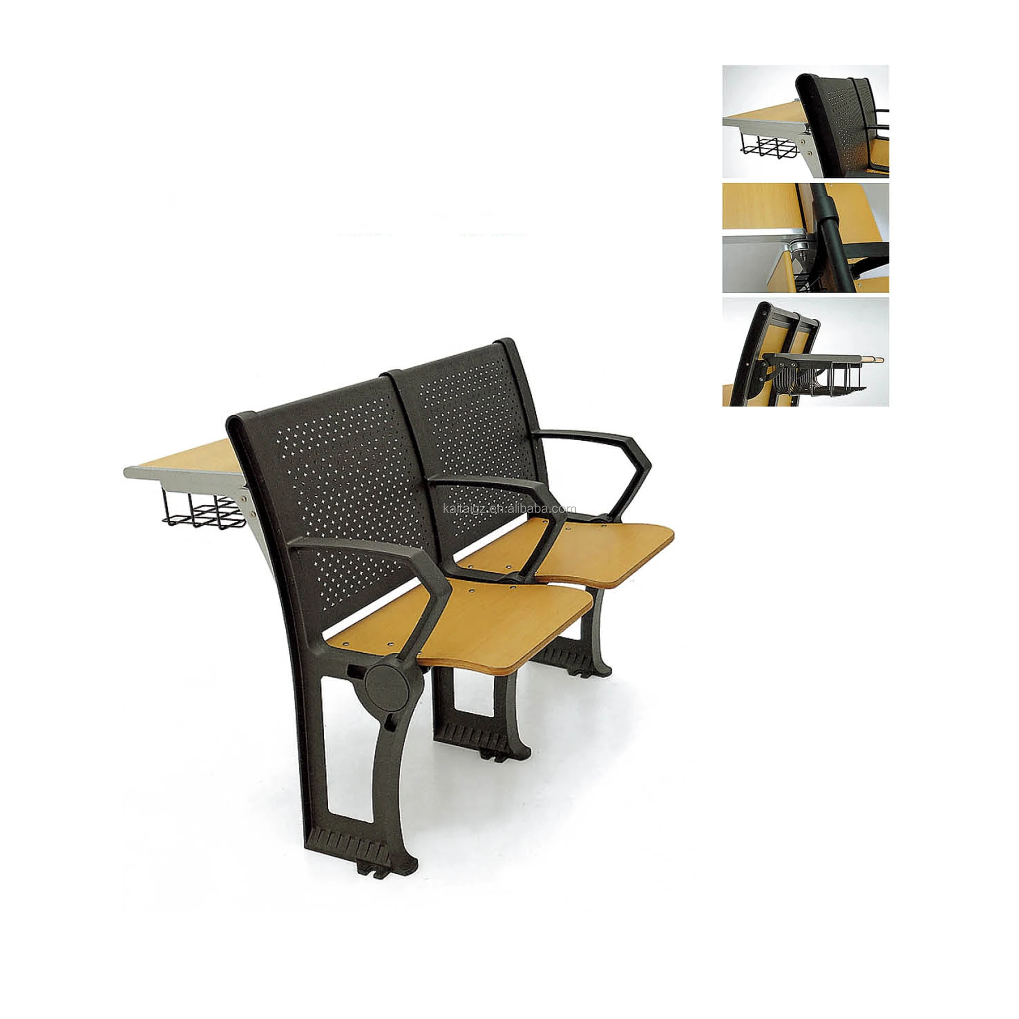 Popular school furniture classroom bench student desk chair furniture for university