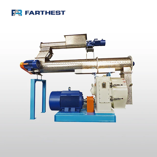 Factory Supply Electric Powered Pig Feed Making Die Pellet Mill Machine