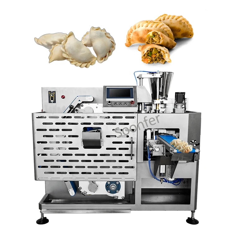 Hot sale automatic industrial small chinese meat pie dumpling making machine