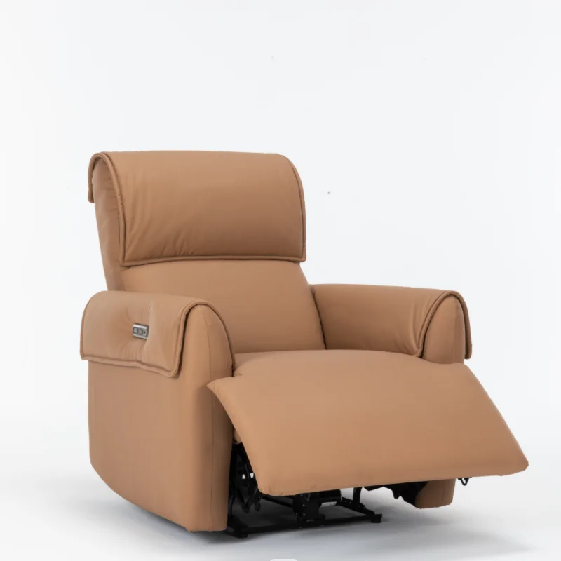 Italian Leather Lazy Boy Cinema Sofa Japan Reclining Recliner Bed Chair