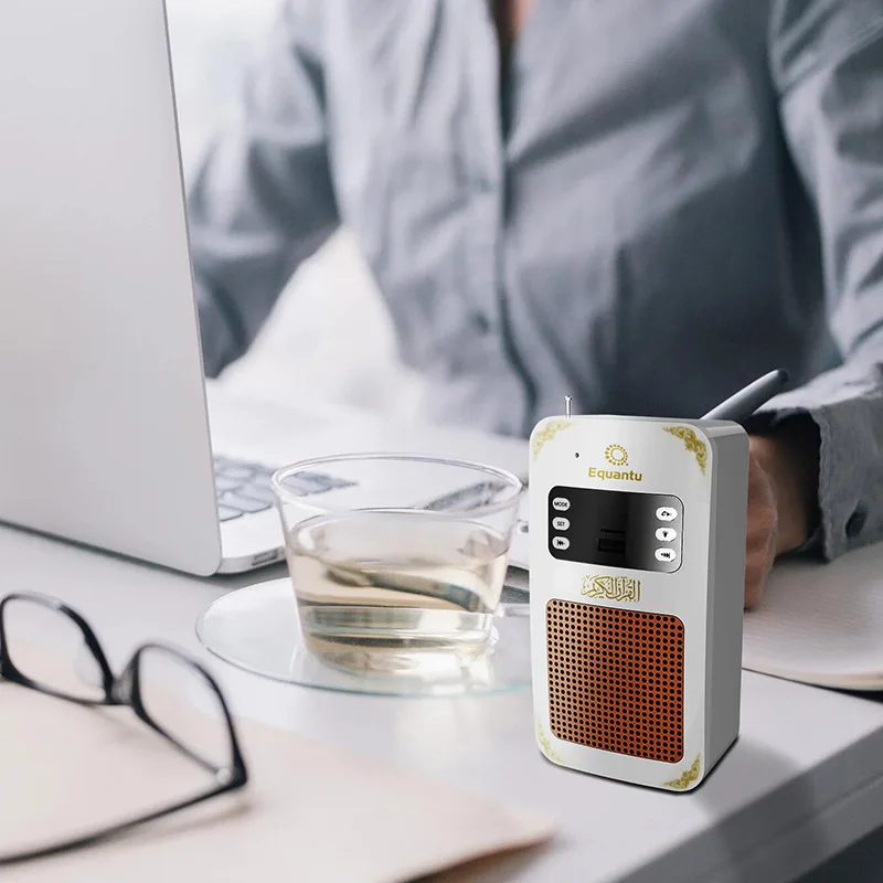 Музыкальный mp3-плеер мусульманские подарки часы Azan исламский проигрыватель Коран портативный мусульманский подарок