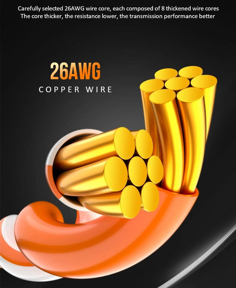 High Quality 26awg Pure Copper 8-core Twisted Utp Cat 6 Network Cable Cat6 Patch Cord Cat6 Ethernet Cable